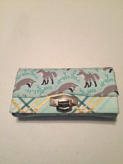 Custom Penny Inn Large Wallet Crossbody Wristlet Phone Wallet