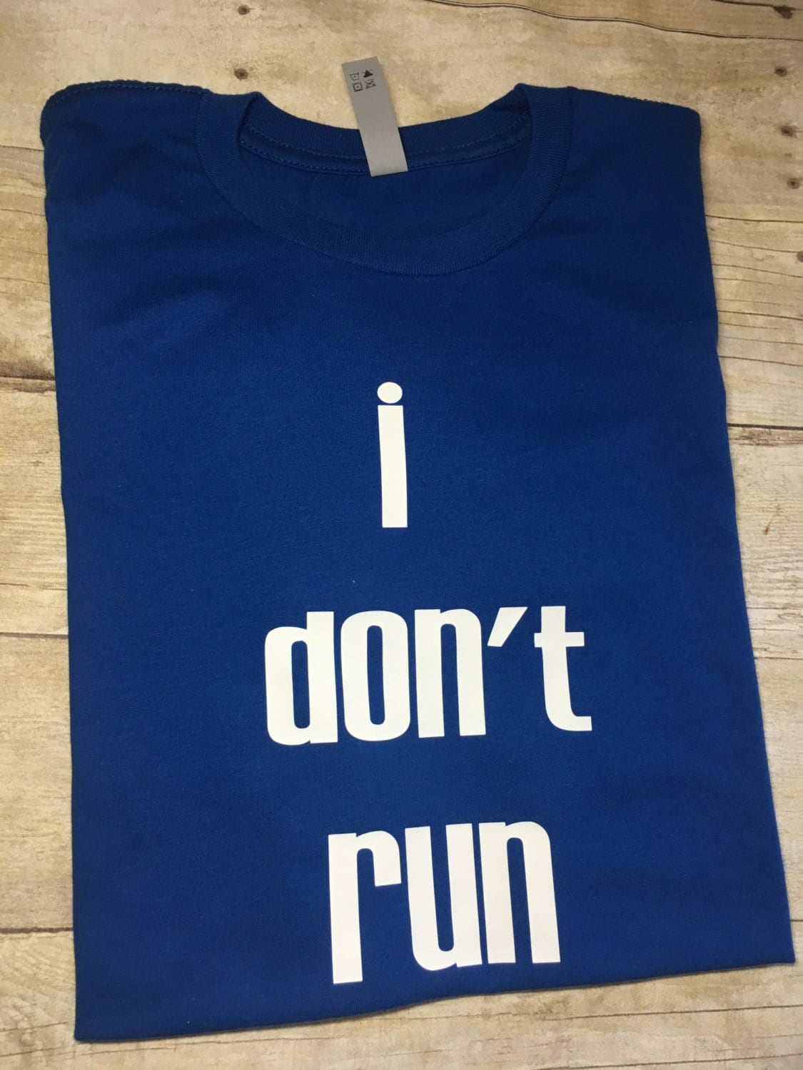 I Don't Run Funny Running Non Runner T Shirt Gift Custom