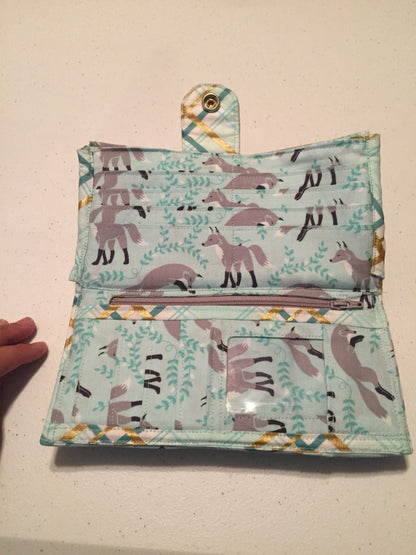 Custom Penny Inn Large Wallet Crossbody Wristlet Phone Wallet