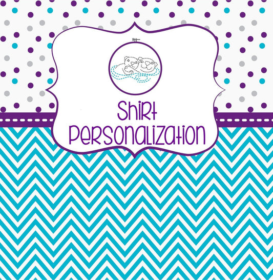 Shirt Personalization