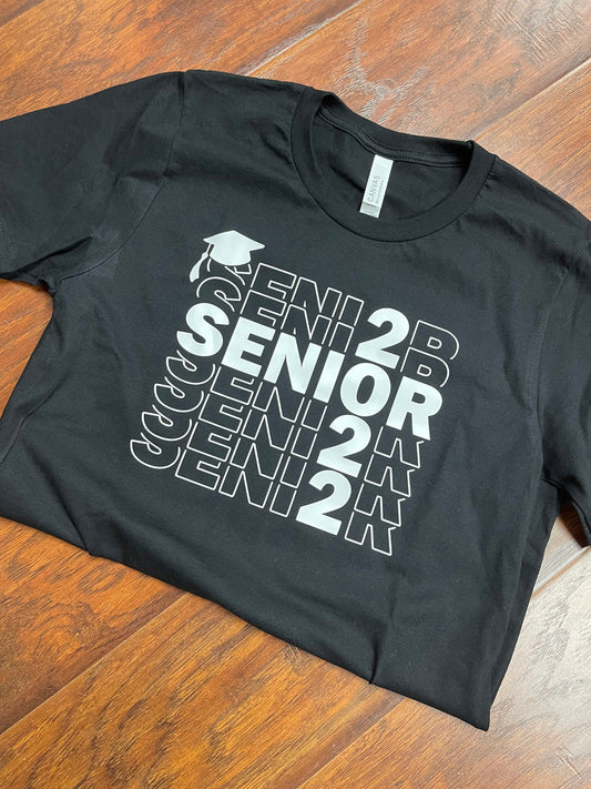 Senior 2022 Stacked T Shirt