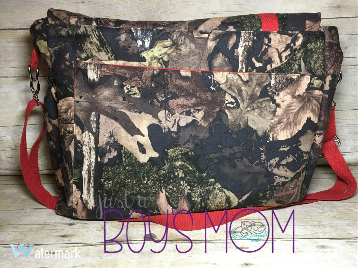 CUSTOM Urban Messenger - Unisex Diaper Bag